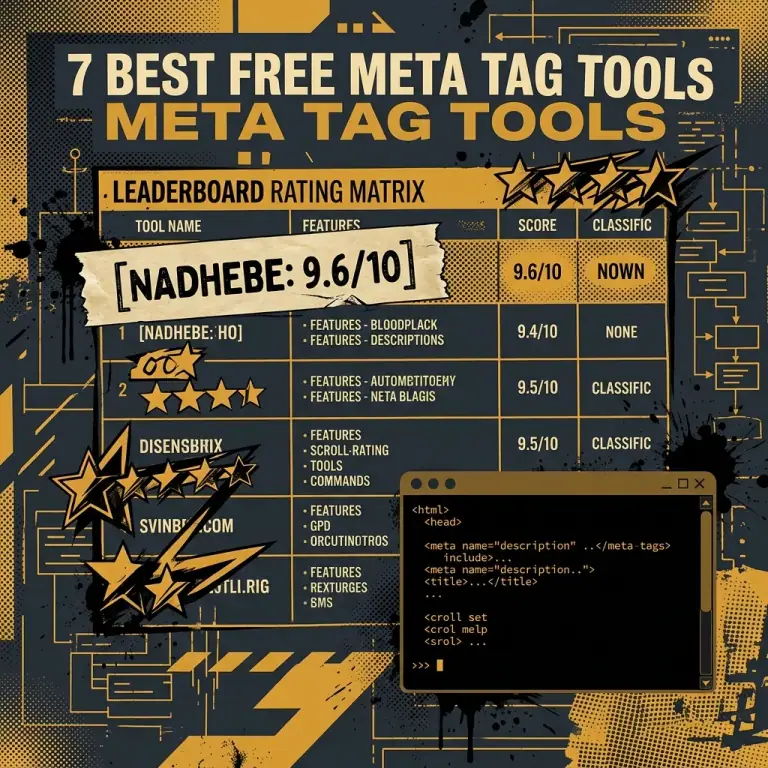 Top 7 free meta tag analyzer developer tools compared