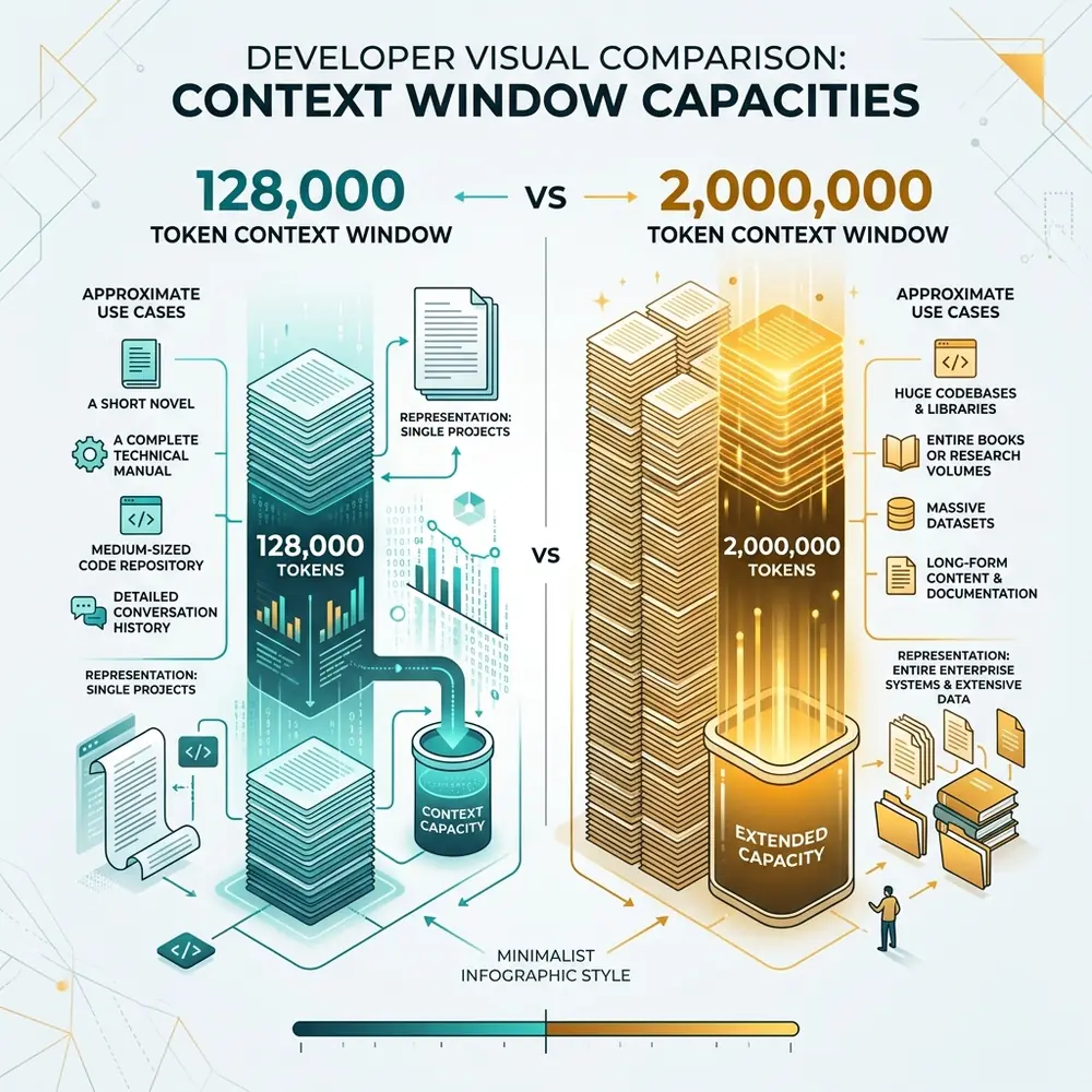 2,000,000 Token Context Window Visual Comparison